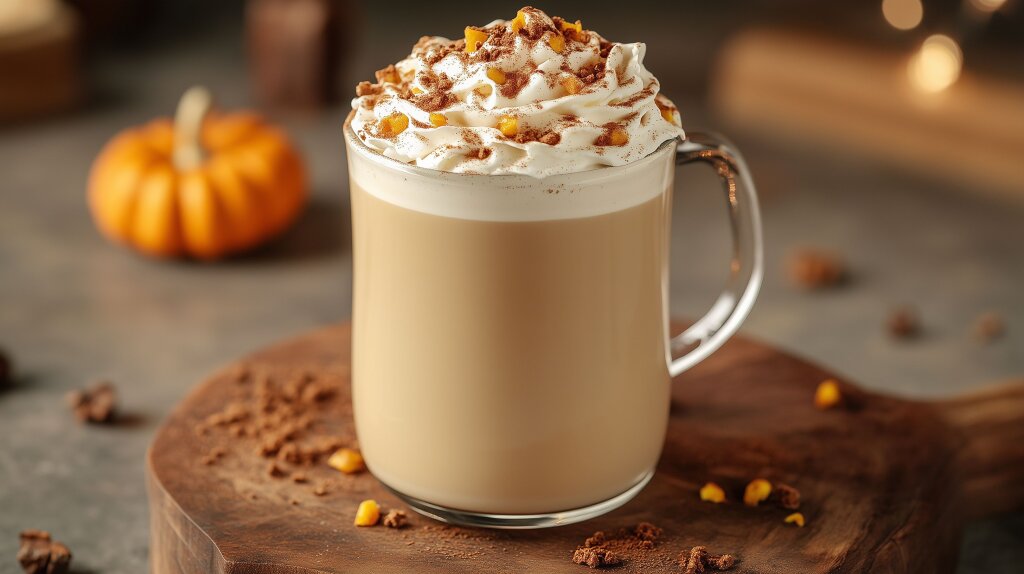 Hot Pumpkin Spice Latte