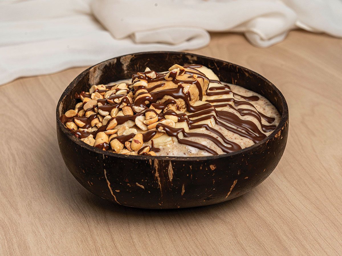 Peanut Butter And Choco Bowl