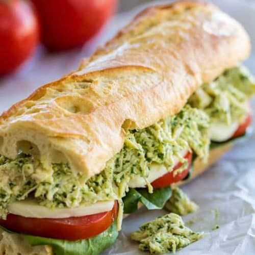 Chicken Pesto Sandwich