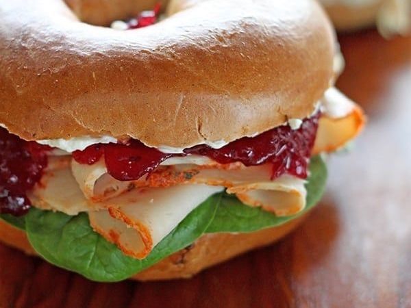 Turkey Feta Bagel